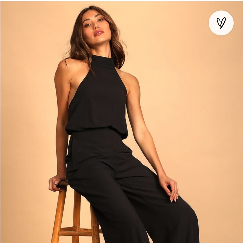 Lulu’s Moment for Life Black Jumpsuit